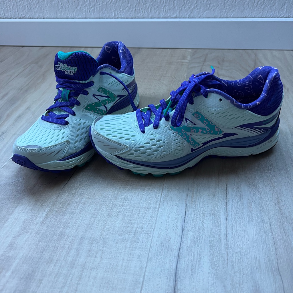 Rundisney 2017 Mad Tea Party Women’s 6.5 New Balance 880v6 Nib Running Shoes